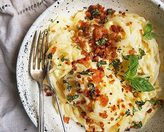 Keto Roasted Garlic Alfredo