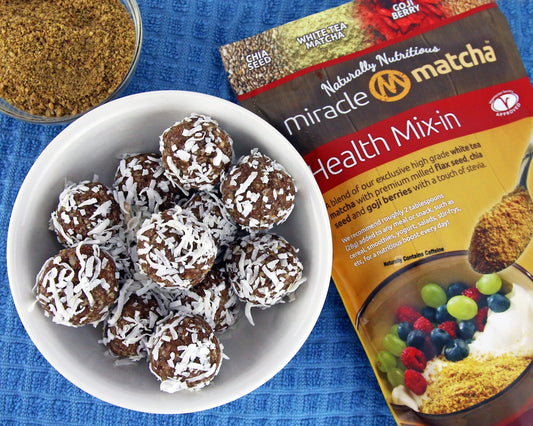 Miracle Matcha No-Bake Energy Bites