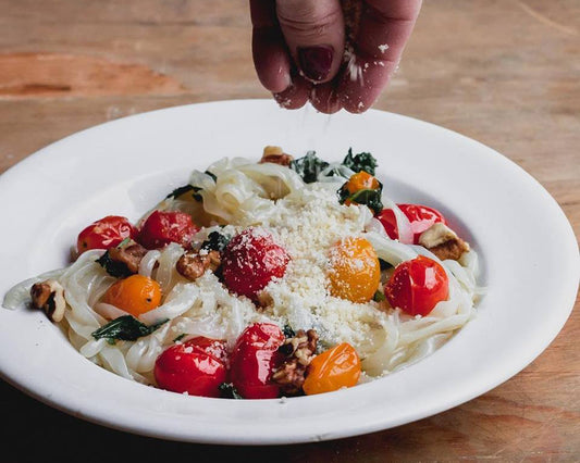 Tomato & Kale Fettuccine