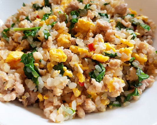 Minced Pork and Basil Stir-Fry