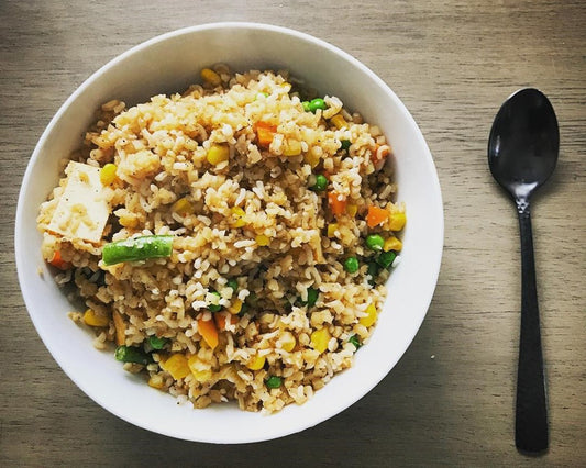 Fried Miracle Rice Veggie Bowl