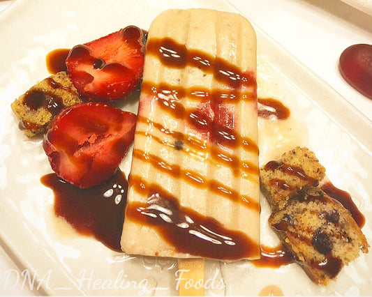 Strawberry Shortcake and Creamy Coconut Ice Cream