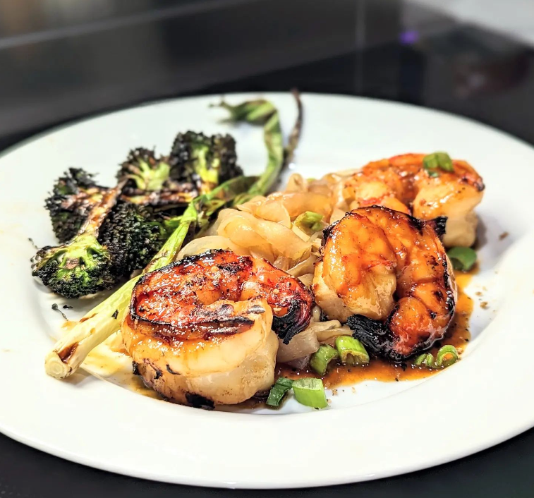 Grilled Shrimp with Pow Pow Sauce