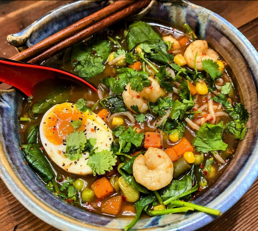 Spicy Keto Shrimp Ramen