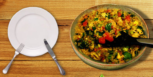 Tomato Lobster Risotto with Miracle Rice