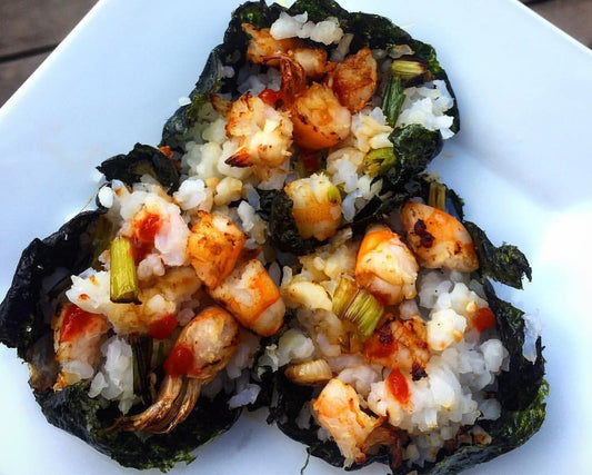 Shrimp Sushi Cups