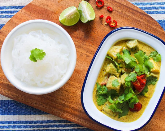 Angel Hair Miracle Noodle Thai Green Curry