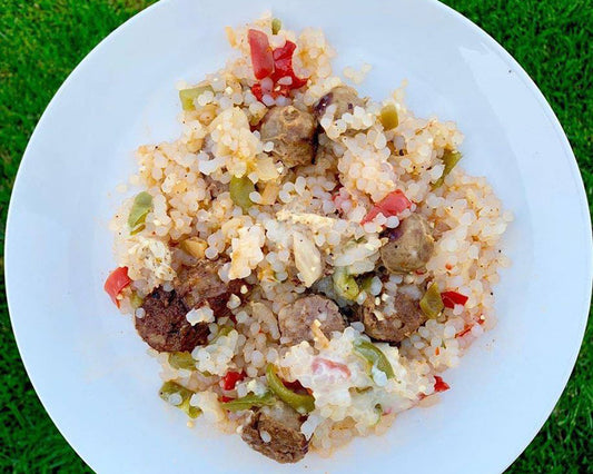 Miracle Rice and Sausage Bowl