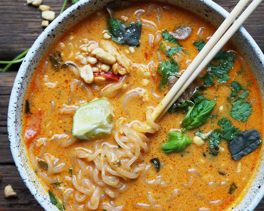 Spicy Thai Peanut Ramen