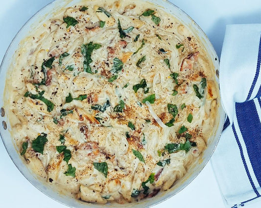 Chicken Bacon Alfredo