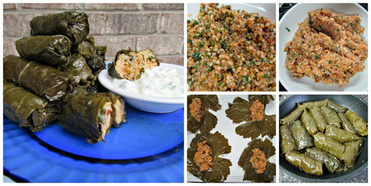 Miracle Rice & Chicken Dolmades
