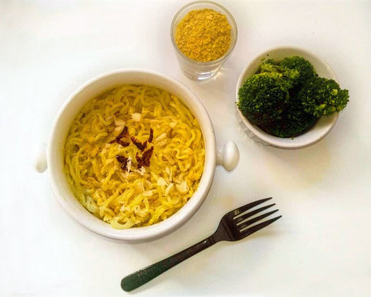 Cheesy Keto Vegan Noodles