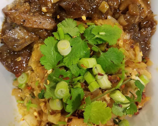Cabbage & Shirataki Fettuccine Pad Thai