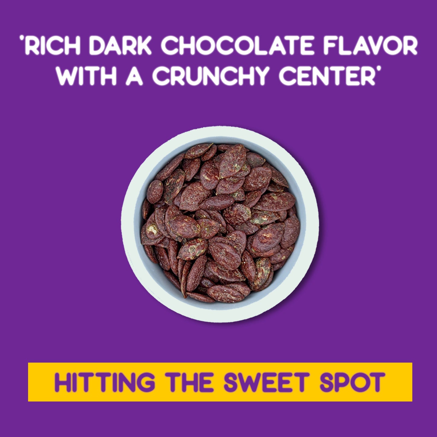 12-Pack Nutrilicious Crunchy Pumpkin Seeds - Dark Chocolate Pack