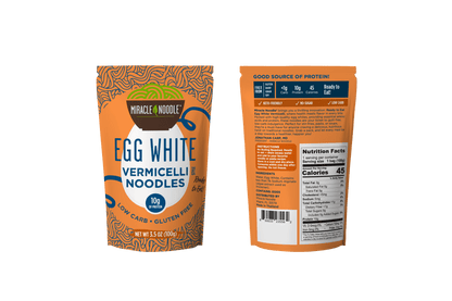 Miracle Noodle Egg White Vermicelli Noodles