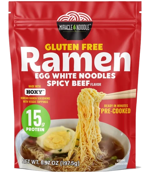 Spicy Beef Ramen — front of pack