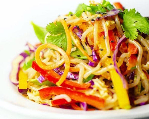 Asian Stir-Fried Shirataki Noodles