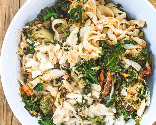 Creamy Spicy Crab Pasta