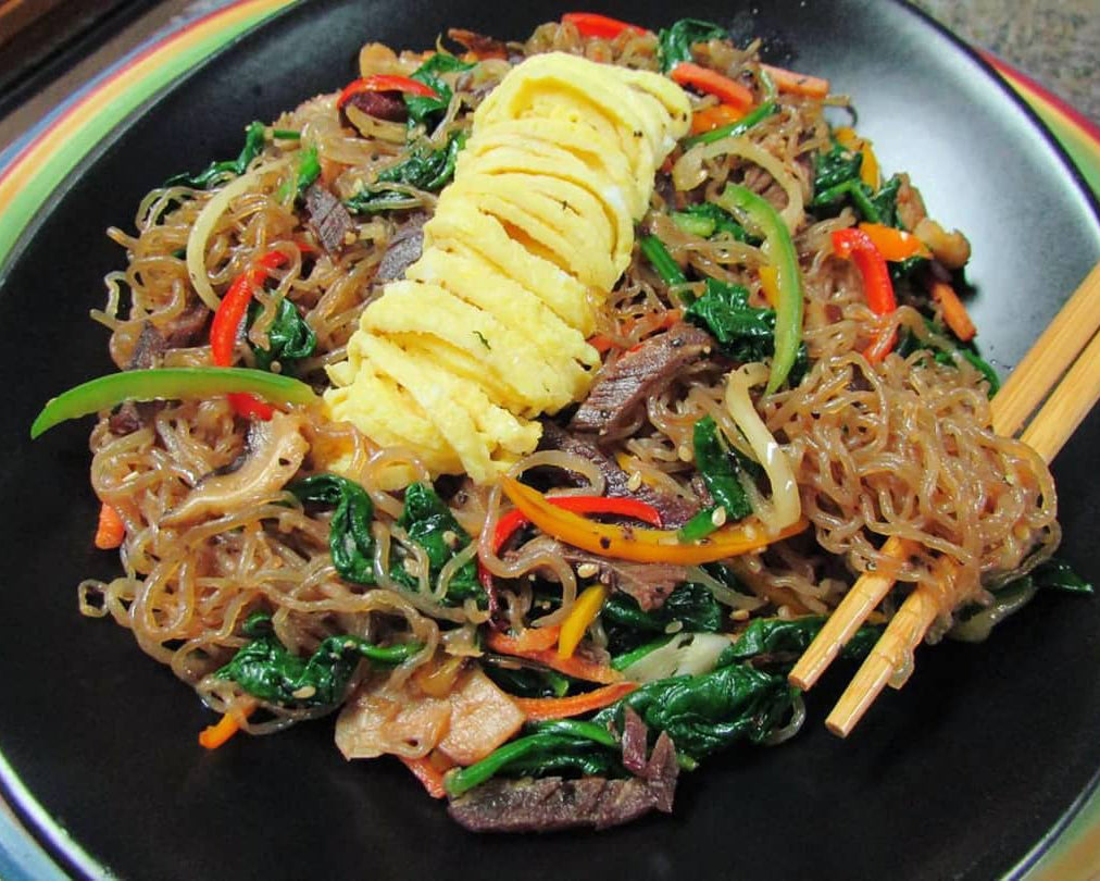 Smoked Beef Shorty Japchae