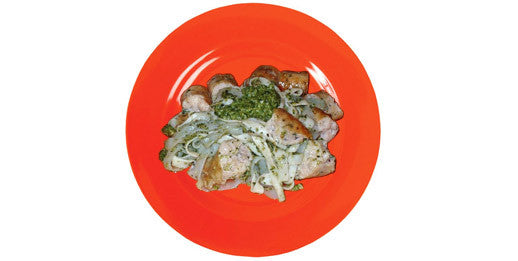 Allison's Chicken Sausage Basil With Miracle Noodles
