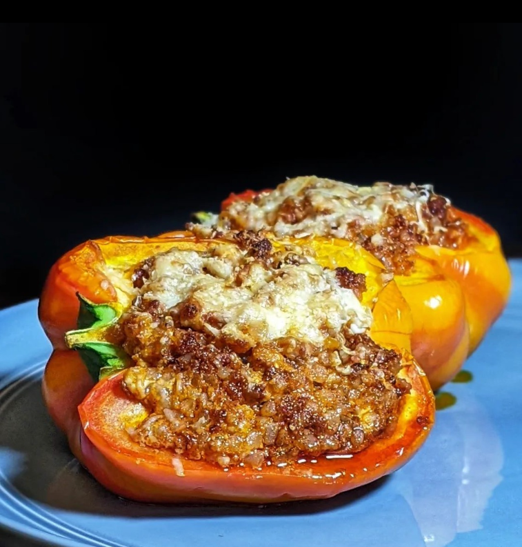 Miracle Rice Stuffed Peppers