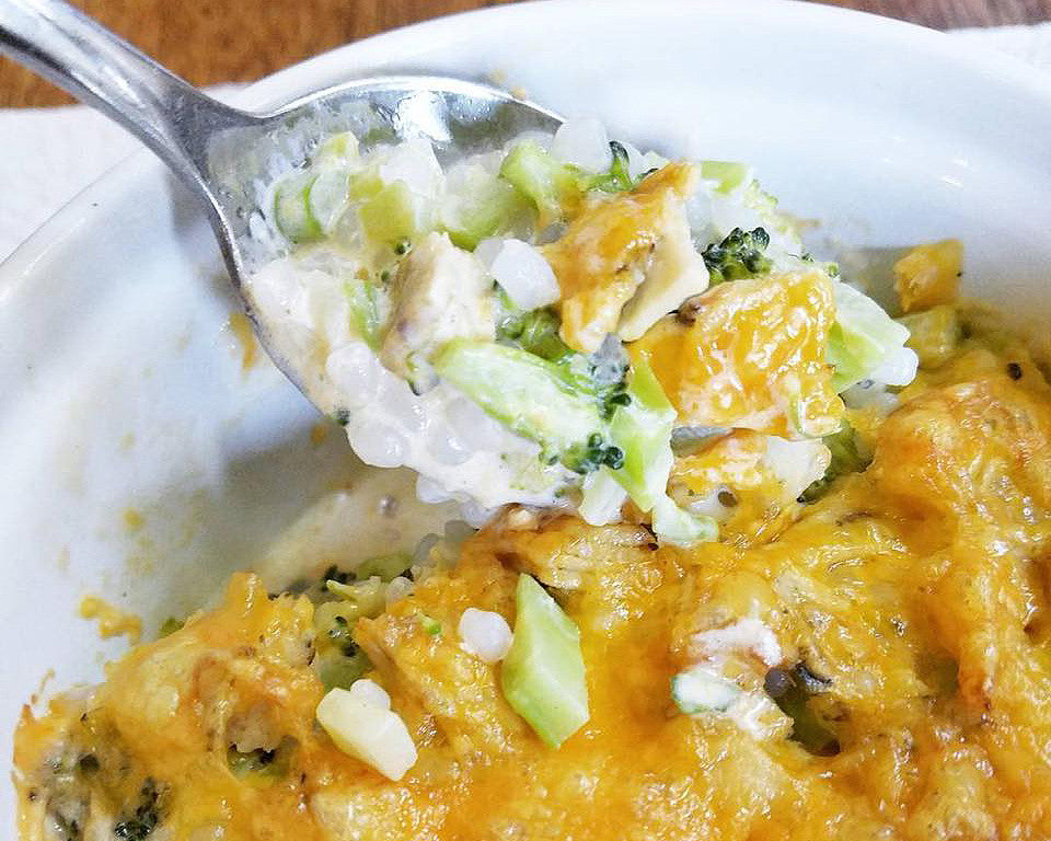 Broccoli & Cheese Miracle Casserole