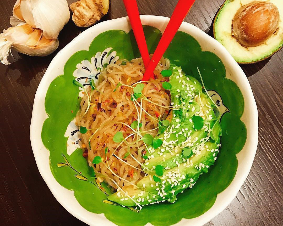Vegan Coconut Aminos Noodle Bowl