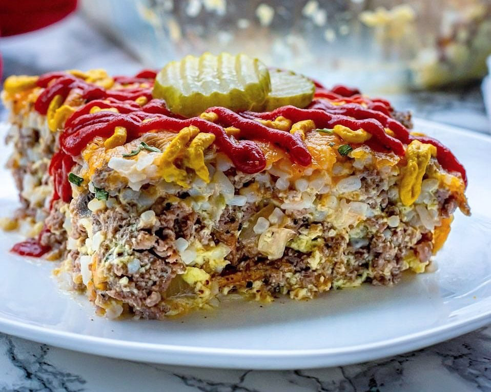Cheeseburger Brunch Casserole
