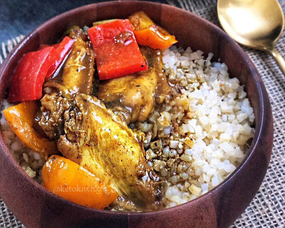 Chicken Curry Rice Meal