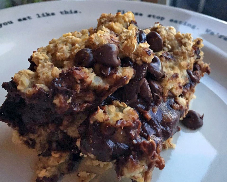 Chunky Monkey Oat Bars