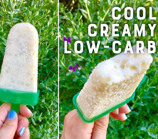 Coconut Pineapple Popsicle with Organic Miracle Noodle Rice