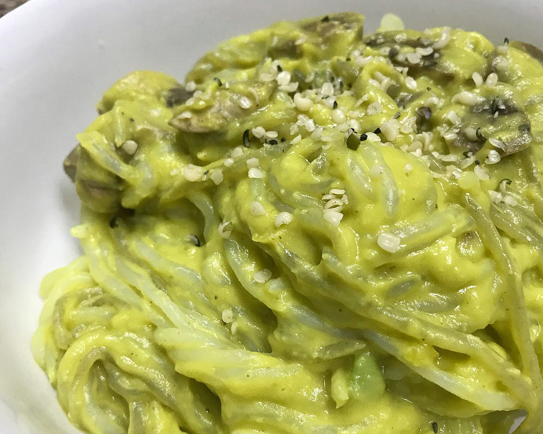 Vegan Avocado Miracle Carbonara