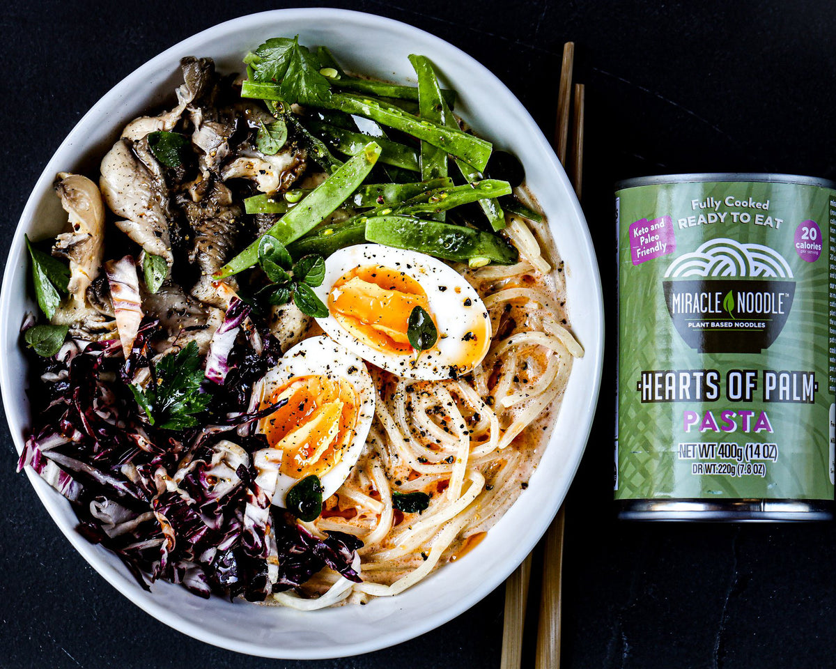 Kimchi and Mushroom Pasta Bowl
