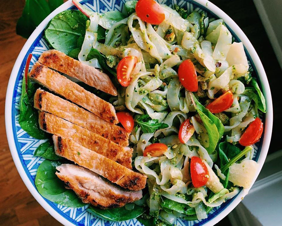 Keto Pesto Pasta