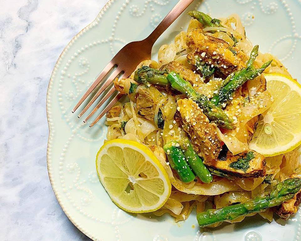 Lemony Fettuccini Alfredo