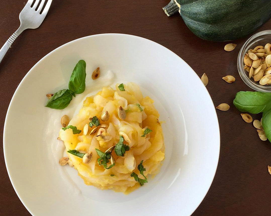 Kabocha Coconut Fettuccini