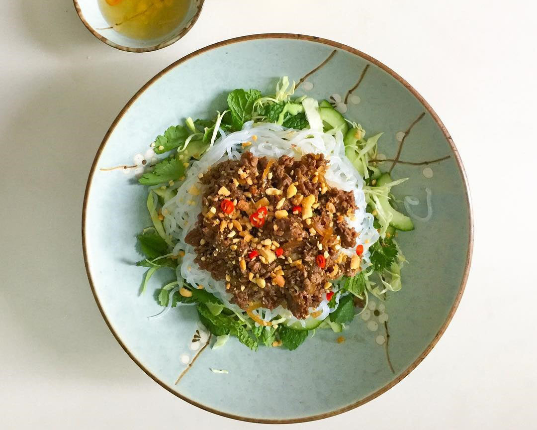 Lemongrass Beef Miracle Noodle Salad