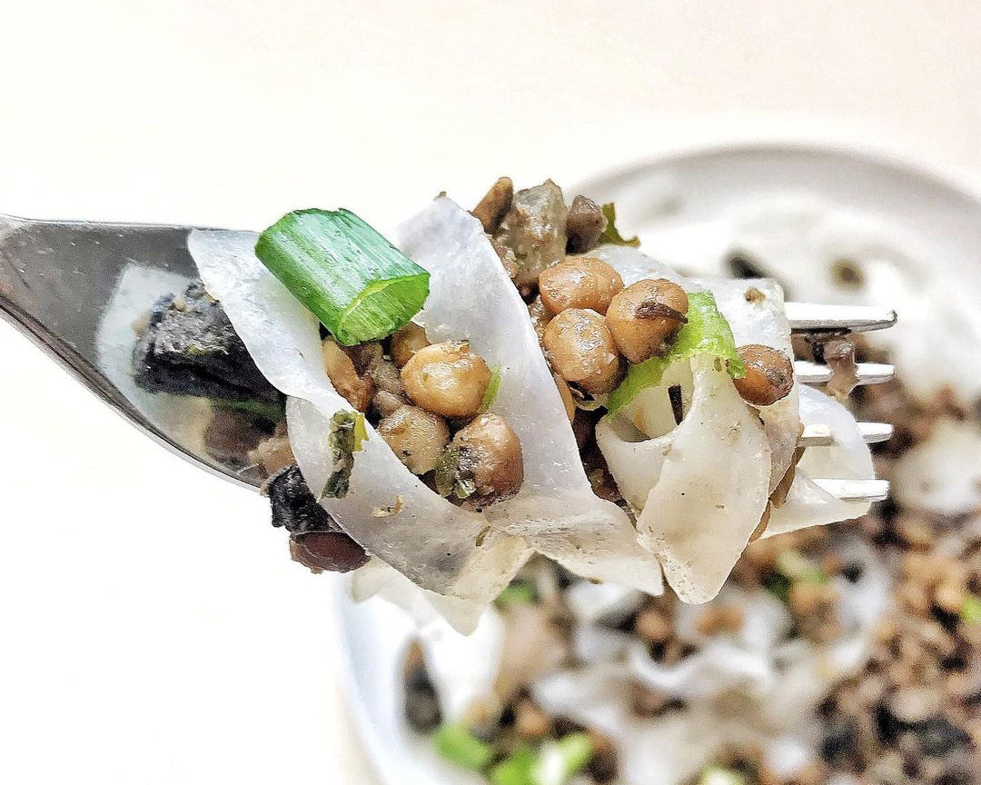 Lentil Mushroom Unpasta