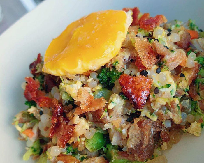 Savory Garlic and Egg Rice