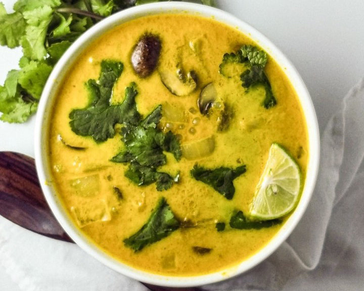 Keto Vegan Tom Kha Gha