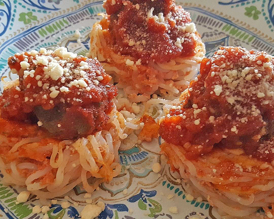 Spaghetti and Meatball Nests