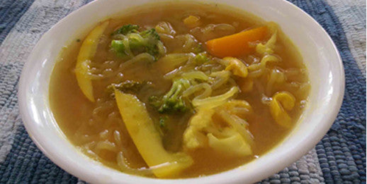 Miracle Noodle Ginger Vegetable Soup