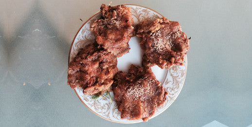 Miracle Sweet Potato Latkes-Latke Love