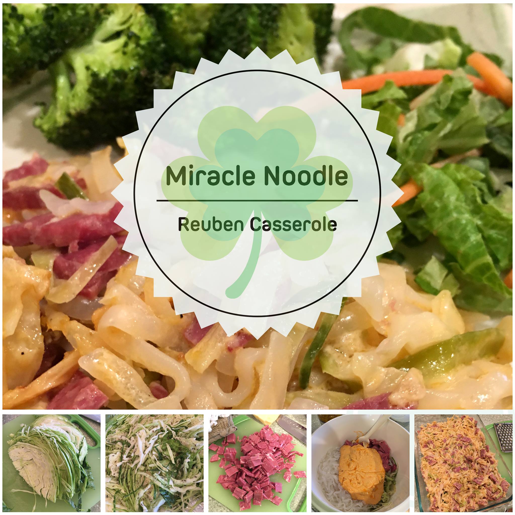 Miracle Noodle Reuben Casserole