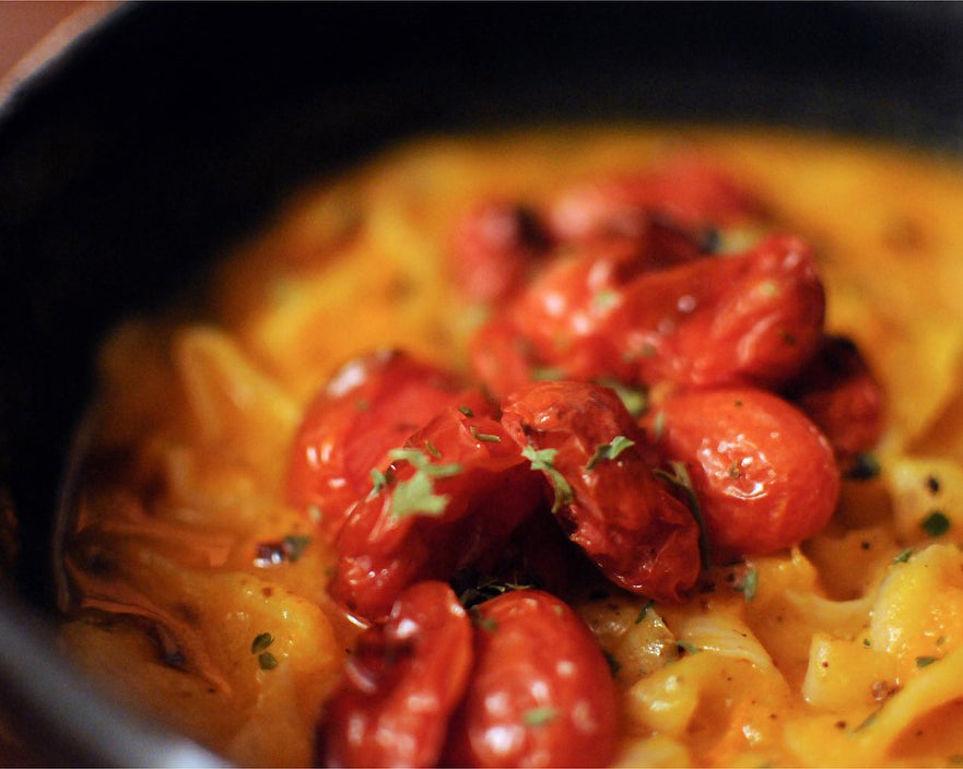 Vegan Miracle Noodle Creamy Pumpkin Pasta