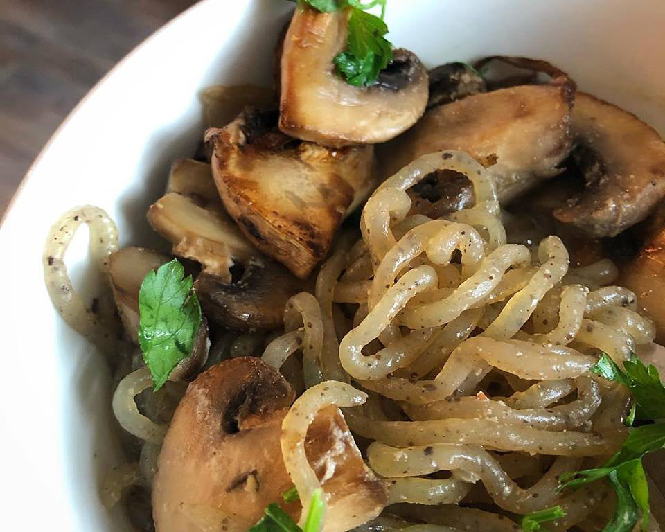 Mushroom Miracle Noodle Pasta