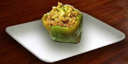 Nichole’s Miracle Turkey Stuffed Bell Peppers