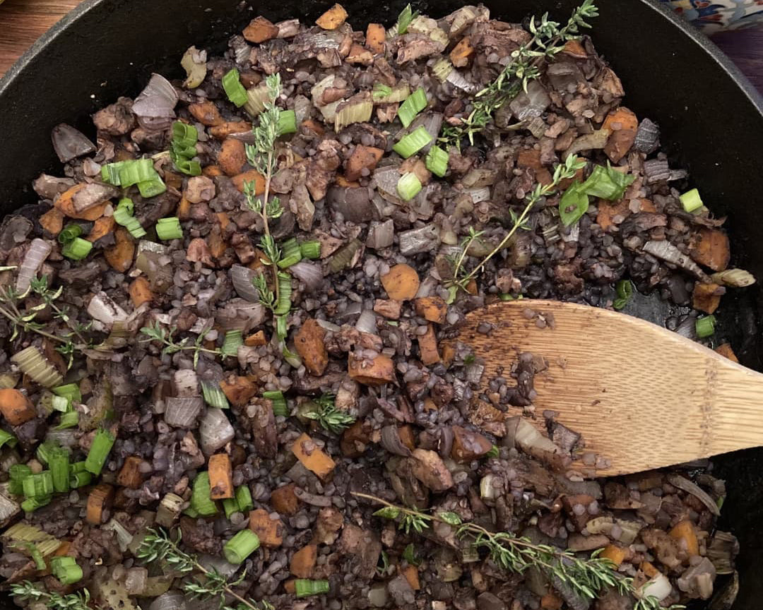 Vegan Miracle Rice Stuffing