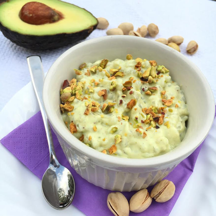 Miracle Rice Cool and Dreamy Pistachio Salad
