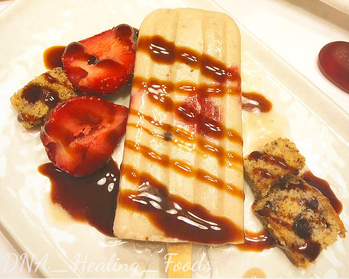 Strawberry Shortcake and Creamy Coconut Ice Cream